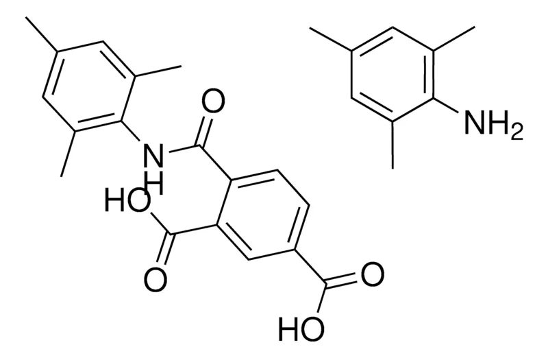 Sigma-Aldrich 4-(N-MESITYLCARBAMOYL)ISOPHTHALIC ACID, 2,4,6-TRIMETHYLANILINE SALT,AldrichCPR