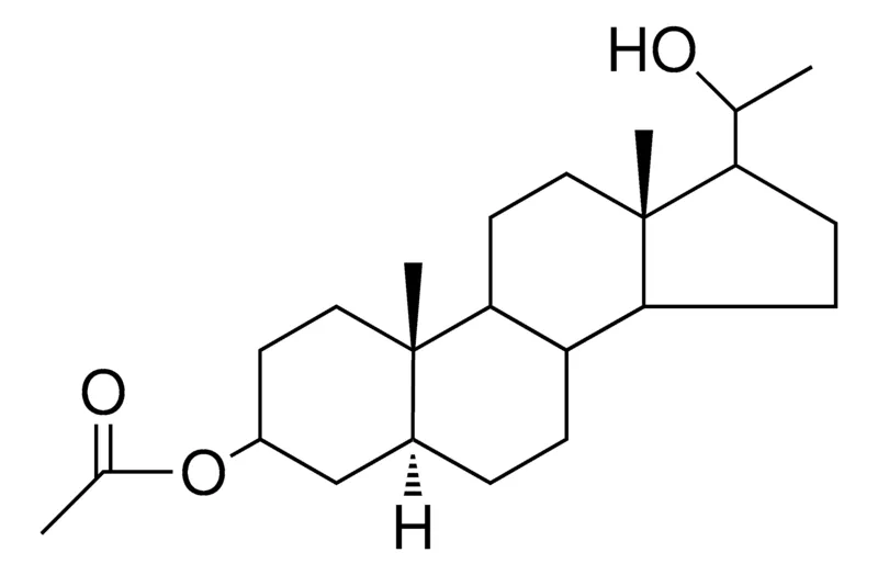 Sigma-Aldrich ACETIC ACID 17-(1-HO-ET)-DI-ME-HEXADECAHYDRO-CYCLOPENTA(A)PHENANTHREN-3-YL ESTER,AldrichCPR