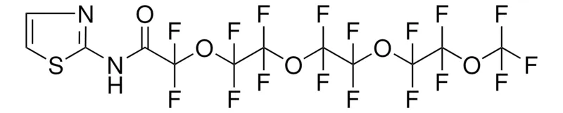 Sigma-Aldrich 1,1,1,3,3,4,4,6,6,7,7,9,9,10,10,12,12-HEPTADECAFLUORO-N-(1,3-THIAZOL-2-YL)-2,5,8,11-TETRAOXATRIDECAN-13-AMIDE,AldrichCPR