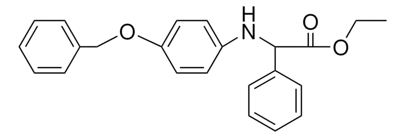 Sigma-Aldrich ETHYL ALPHA-(4-BENZYLOXYANILINO)PHENYLACETATE,AldrichCPR