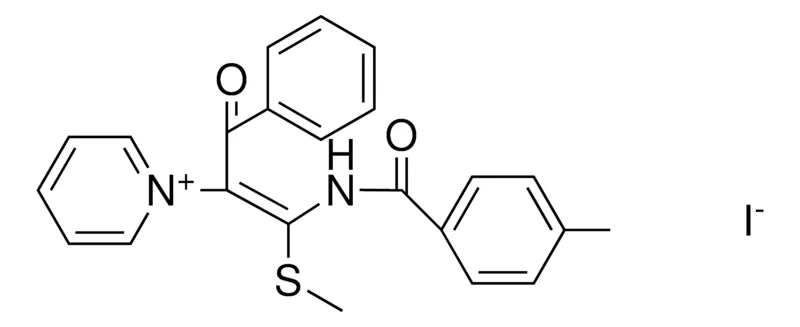 Sigma-Aldrich 1-(1-BZ-2-(4-METHYL-BENZOYLAMINO)-2-METHYLSULFANYL-VINYL)-PYRIDINIUM, IODIDE,AldrichCPR
