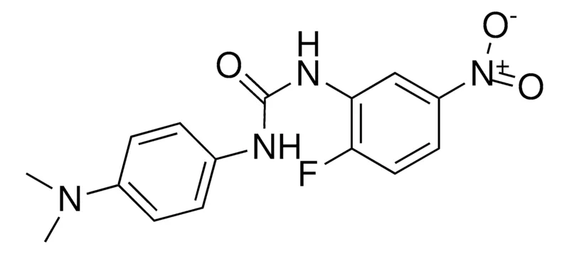 Sigma-Aldrich 1-(4-(DIMETHYLAMINO)PHENYL)-3-(2-FLUORO-5-NITROPHENYL)UREA,AldrichCPR