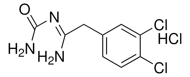Sigma-Aldrich 1-(1-AMINO-2-(3,4-DICHLOROPHENYL)ETHYLIDENE)UREA HYDROCHLORIDE,AldrichCPR