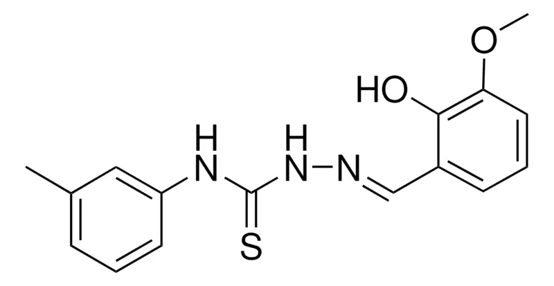 Sigma-Aldrich 2-HYDROXY-3-METHOXYBENZALDEHYDE N-(3-METHYLPHENYL)THIOSEMICARBAZONE,AldrichCPR