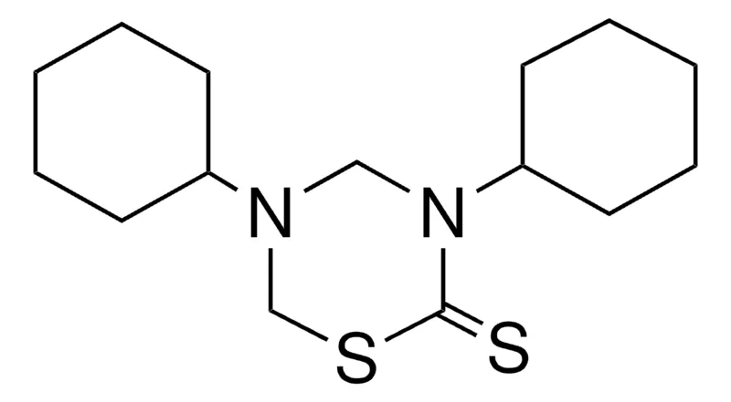 Sigma-Aldrich 3,5-DICYCLOHEXYL-3,4,5,6-TETRAHYDRO-2H-1,3,5-THIADIAZINE-2-THIONE,AldrichCPR