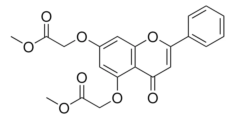 Sigma-Aldrich (7-METHOXYCARBONYLMETHOXY-4-OXO-2-PH-4H-CHROMEN-5-YLOXY)-ACETIC ACID ME ESTER,AldrichCPR