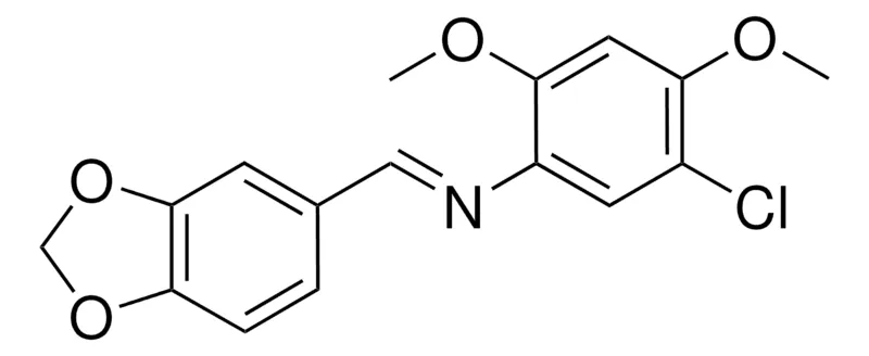 Sigma-Aldrich N-(1,3-BENZODIOXOL-5-YLMETHYLENE)-5-CHLORO-2,4-DIMETHOXYANILINE,AldrichCPR