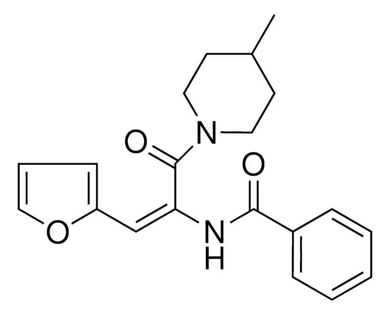 Sigma-Aldrich N-(2-FURAN-2-YL-1-(4-METHYL-PIPERIDINE-1-CARBONYL)-VINYL)-BENZAMIDE,AldrichCPR