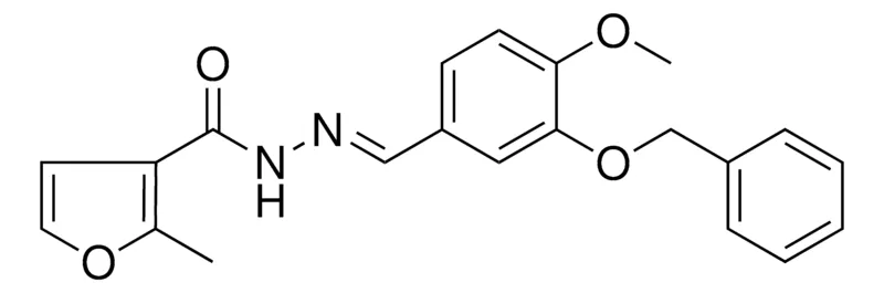 Sigma-Aldrich 2-METHYL-FURAN-3-CARBOXYLIC ACID (3-BENZYLOXY-4-METHOXY-BENZYLIDENE)-HYDRAZIDE,AldrichCPR