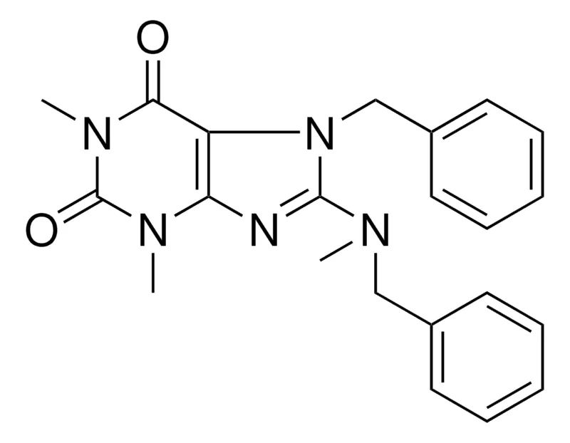 Sigma-Aldrich 7-BENZYL-8-(BENZYL(METHYL)AMINO)-1,3-DIMETHYL-3,7-DIHYDRO-1H-PURINE-2,6-DIONE，AldrichCPR