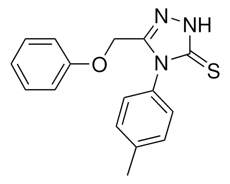 Sigma-Aldrich 4-(4-METHYLPHENYL)-5-(PHENOXYMETHYL)-2,4-DIHYDRO-3H-1,2,4-TRIAZOLE-3-THIONE,AldrichCPR