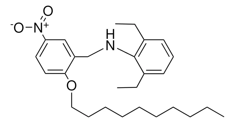 Sigma-Aldrich 2-DECYLOXY-N-(2,6-DIETHYLPHENYL)-5-NITROBENZYLAMINE，AldrichCPR