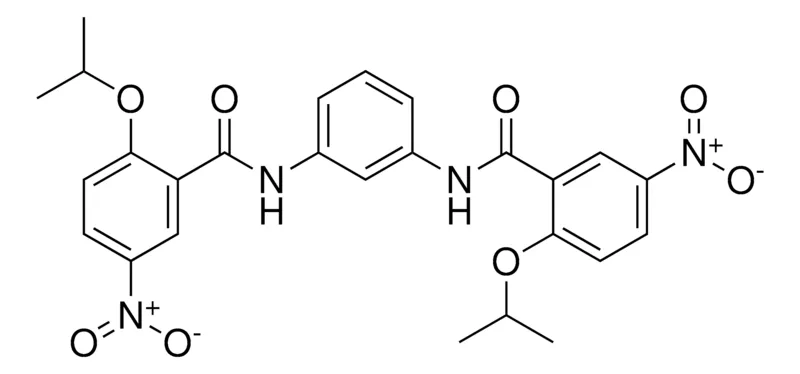 Sigma-Aldrich 2-ISOPROPOXY-N-(3-((2-ISOPROPOXY-5-NITROBENZOYL)AMINO)PHENYL)-5-NITROBENZAMIDE,AldrichCPR