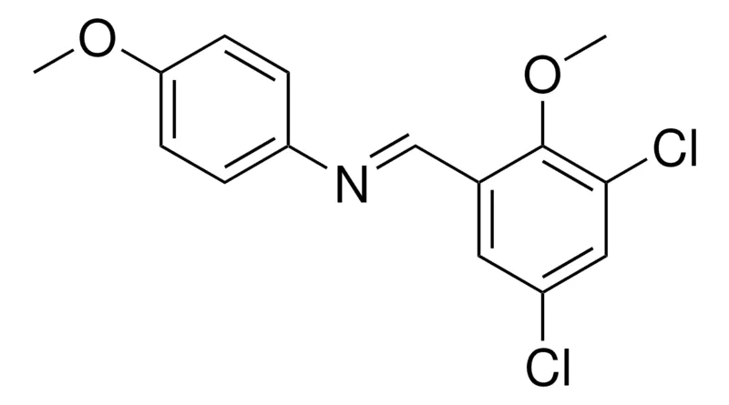Sigma-Aldrich (3,5-DICHLORO-2-METHOXY-BENZYLIDENE)-(4-METHOXY-PHENYL)-AMINE,AldrichCPR