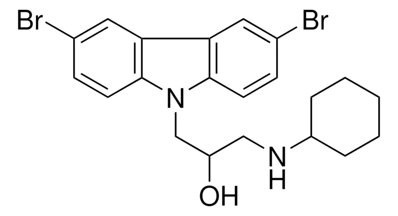 Sigma-Aldrich 1-CYCLOHEXYLAMINO-3-(3,6-DIBROMO-CARBAZOL-9-YL)-PROPAN-2-OL,AldrichCPR