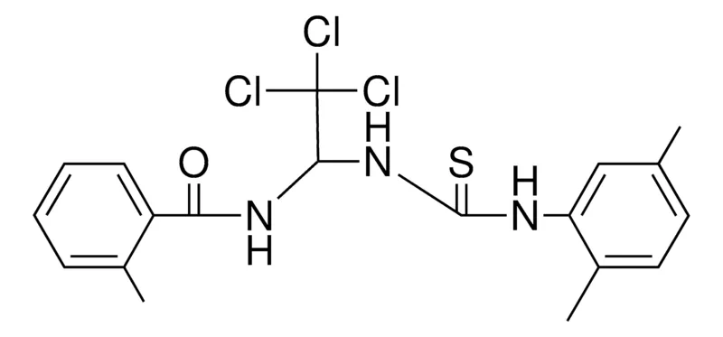 Sigma-Aldrich 2-ME-N-(2,2,2-TRICHLORO-1-(3-(2,5-DIMETHYL-PHENYL)-THIOUREIDO)-ETHYL)-BENZAMIDE，AldrichCPR