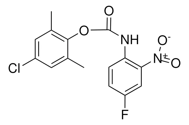 Sigma-Aldrich 4-CHLORO-2,6-DIMETHYLPHENYL N-(4-FLUORO-2-NITROPHENYL)CARBAMATE,AldrichCPR