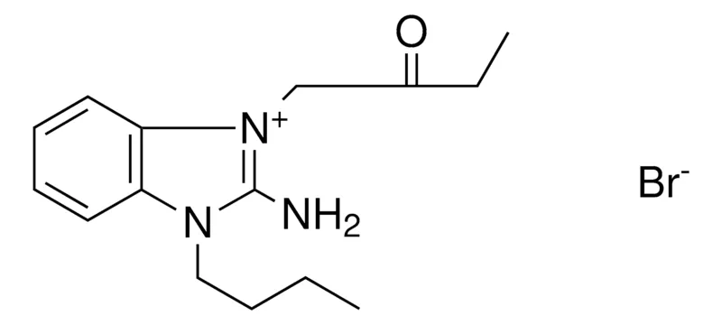 Sigma-Aldrich 2-AMINO-3-BUTYL-1-(2-OXO-BUTYL)-3H-BENZOIMIDAZOL-1-IUM, BROMIDE,AldrichCPR
