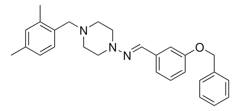 Sigma-Aldrich N-(3-(BENZYLOXY)BENZYLIDENE)-4-(2,4-DIMETHYLBENZYL)-1-PIPERAZINAMINE,AldrichCPR