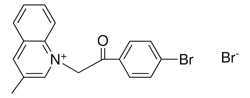 Sigma-Aldrich 1-(2-(4-BROMO-PHENYL)-2-OXO-ETHYL)-3-METHYL-QUINOLINIUM, BROMIDE,AldrichCPR