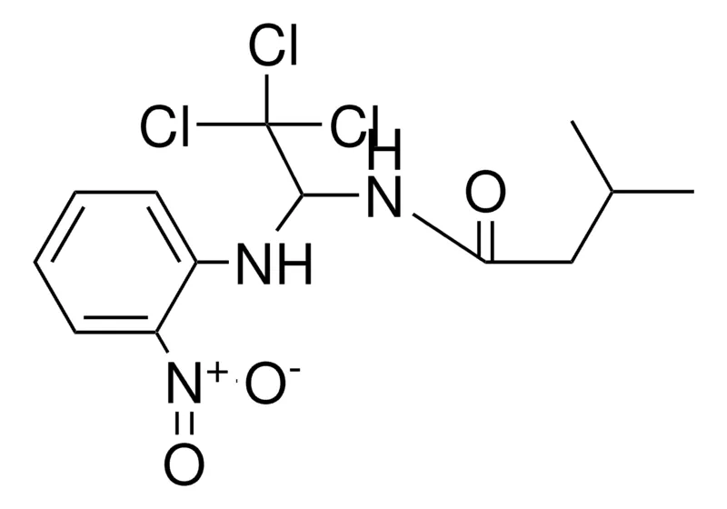 Sigma-Aldrich 3-METHYL-N-(2,2,2-TRICHLORO-1-(2-NITRO-PHENYLAMINO)-ETHYL)-BUTYRAMIDE,AldrichCPR