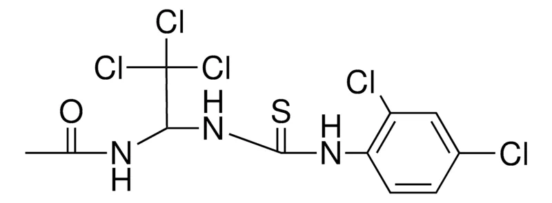 Sigma-Aldrich N-(2,2,2-TRICHLORO-1-(3-(2,4-DICHLORO-PHENYL)-THIOUREIDO)-ETHYL)-ACETAMIDE,AldrichCPR