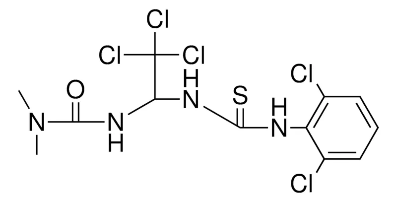 Sigma-Aldrich 1,1-DIMETHYL-3-(2,2,2-TRICHLORO-1-(3-(2,6-DICHLORO-PH)-THIOUREIDO)-ETHYL)-UREA,AldrichCPR