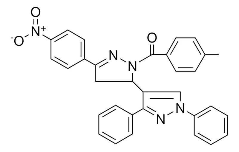 Sigma-Aldrich (5-(4-NITRO-PH)-1',3'-DIPHENYL-2H-1'H-(3,4')BIPYRAZOLYL-2-YL)-P-TOLYL-METHANONE,AldrichCPR