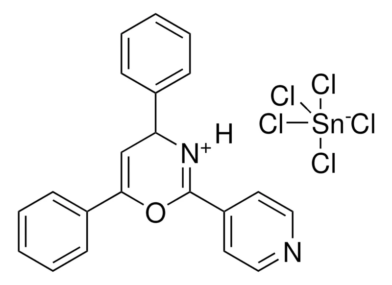 Sigma-Aldrich 4,6-DIPHENYL-2-(4-PYRIDINYL)-4H-1,3-OXAZIN-3-IUM PENTACHLOROSTANNATE(1-),AldrichCPR