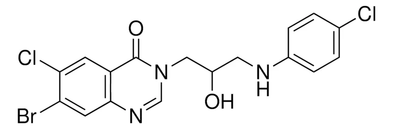 Sigma-Aldrich 7-BROMO-6-CHLORO-3-(3-(4-CHLOROANILINO)-2-HYDROXYPROPYL)-4(3H)-QUINAZOLINONE,AldrichCPR