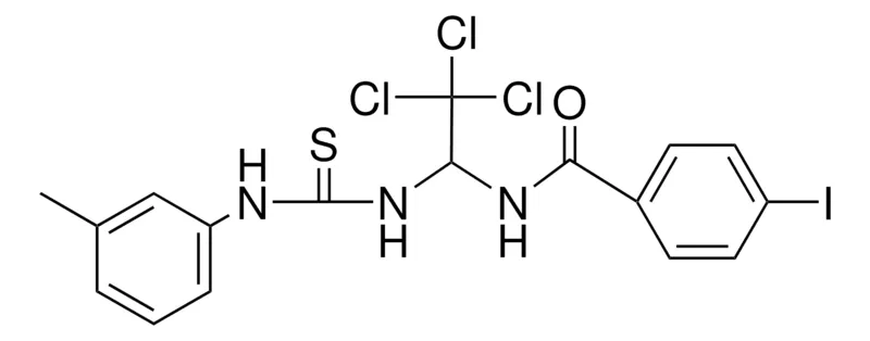 Sigma-Aldrich 4-IODO-N-(2,2,2-TRICHLORO-1-(3-M-TOLYL-THIOUREIDO)-ETHYL)-BENZAMIDE,AldrichCPR