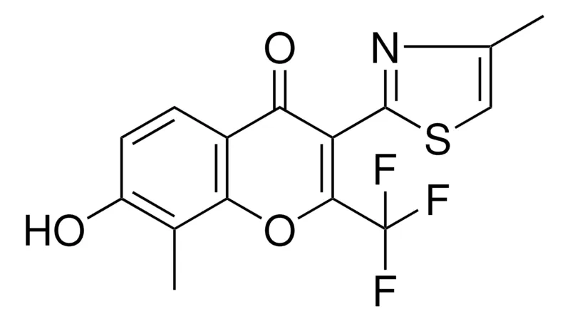Sigma-Aldrich 7-HYDROXY-8-METHYL-3-(4-METHYL-THIAZOL-2-YL)-2-TRIFLUOROMETHYL-CHROMEN-4-ONE,AldrichCPR