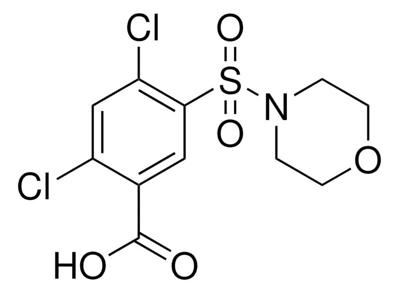 Sigma-Aldrich 2,4-DICHLORO-5-(4-MORPHOLINYLSULFONYL)BENZOIC ACID,AldrichCPR