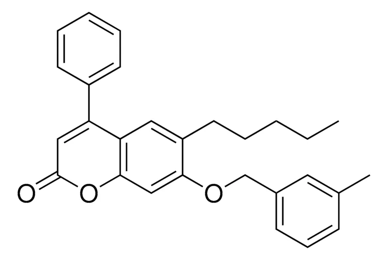 Sigma-Aldrich 7-(3-METHYL-BENZYLOXY)-6-PENTYL-4-PHENYL-CHROMEN-2-ONE,AldrichCPR