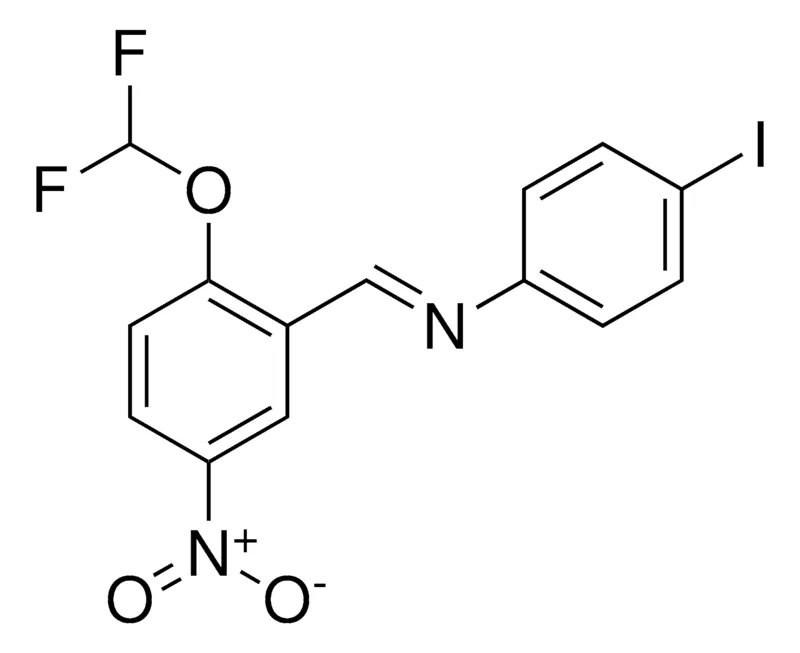 Sigma-Aldrich (2-DIFLUOROMETHOXY-5-NITRO-BENZYLIDENE)-(4-IODO-PHENYL)-AMINE,AldrichCPR