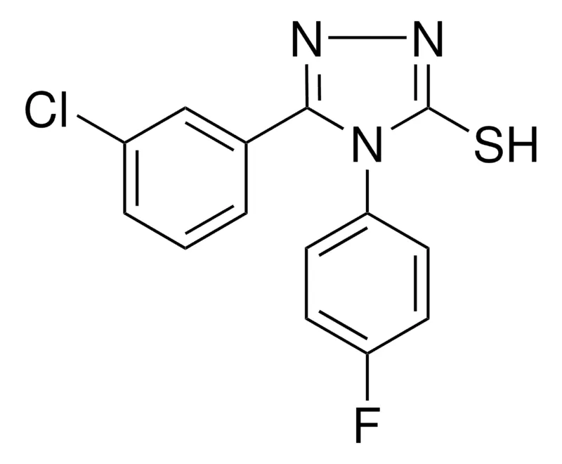 Sigma-Aldrich 5-(3-CHLOROPHENYL)-4-(4-FLUOROPHENYL)-4H-1,2,4-TRIAZOLE-3-THIOL,AldrichCPR