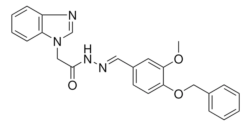 Sigma-Aldrich 2-BENZOIMIDAZOL-1-YL-ACETIC ACID (4-BENZYLOXY-3-METHOXY-BENZYLIDENE)-HYDRAZIDE，AldrichCPR