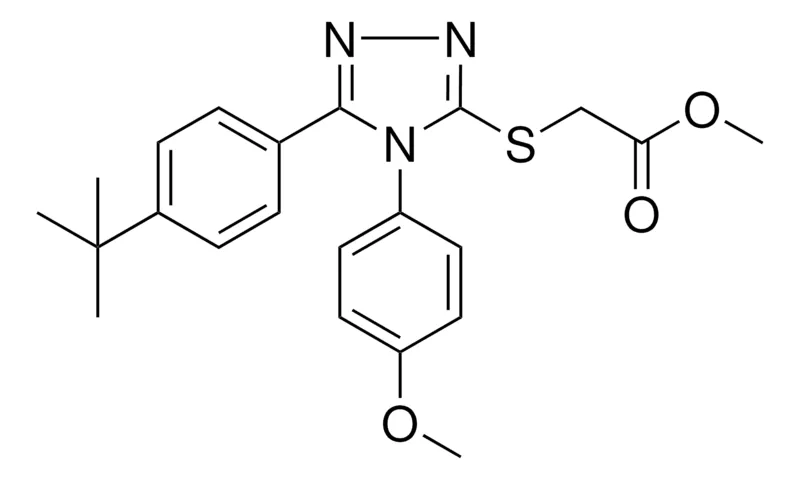 Sigma-Aldrich ME ((5-(4-TERT-BUTYL-PH)-4-(4-METHOXYPHENYL)-4H-1,2,4-TRIAZOL-3-YL)THIO)ACETATE，AldrichCPR