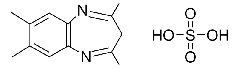 Sigma-Aldrich 2,4,7,8-TETRAMETHYL-1,5-BENZODIAZEPINE SULFATE,AldrichCPR