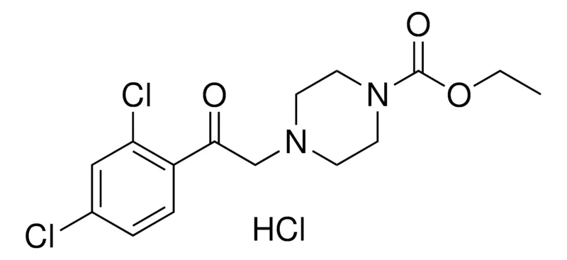 Sigma-Aldrich 4-(2-(2,4-DICHLORO-PH)-2-OXO-ETHYL)-PIPERAZINE-1-CARBOXYLIC ACID ET ESTER, HCL，AldrichCPR