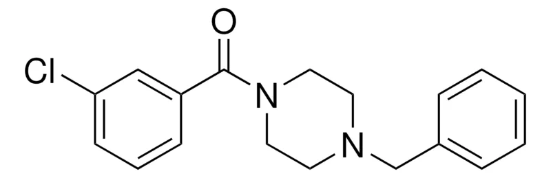 Sigma-Aldrich (4-BENZYL-PIPERAZIN-1-YL)-(3-CHLORO-PHENYL)-METHANONE,AldrichCPR
