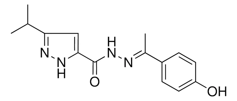 Sigma-Aldrich N'-(1-(4-HYDROXYPHENYL)ETHYLIDENE)-3-ISOPROPYL-1H-PYRAZOLE-5-CARBOHYDRAZIDE,AldrichCPR