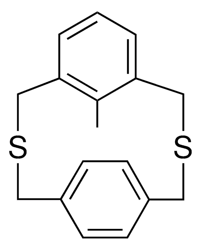 Sigma-Aldrich ME-3,11-DITHIA-TRICYCLO(11.2.2.1(5,9))OCTADECA-1(16),5,7,9(18),13(17),14-HEXAENE,AldrichCPR