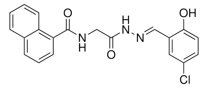Sigma-Aldrich N-(2-(2-(5-CHLORO-2-HYDROXYBENZYLIDENE)HYDRAZINO)-2-OXOETHYL)-1-NAPHTHAMIDE,AldrichCPR