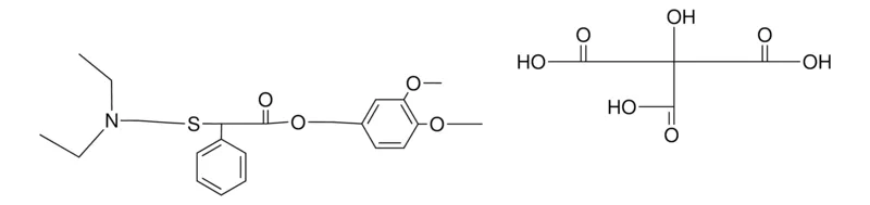 Sigma-Aldrich VERATRYL 2-(2-(DIETHYLAMINO)-ETHYLTHIO)-2-PHENYLACETATE, CITRATE SALT,AldrichCPR