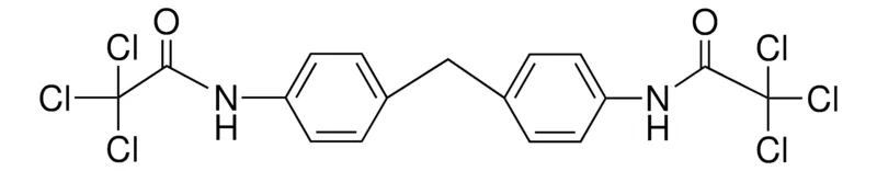 Sigma-Aldrich 2,2,2-TRICHLORO-N-(4-(4-(2,2,2-TRICHLORO-ACETYLAMINO)-BENZYL)-PHENYL)-ACETAMIDE,AldrichCPR