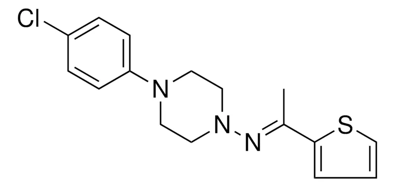 Sigma-Aldrich (4-(4-CHLORO-PHENYL)-PIPERAZIN-1-YL)-(1-THIOPHEN-2-YL-ETHYLIDENE)-AMINE,AldrichCPR