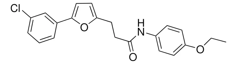 Sigma-Aldrich 3-(5-(3-CHLOROPHENYL)-2-FURYL)-N-(4-ETHOXYPHENYL)PROPANAMIDE,AldrichCPR