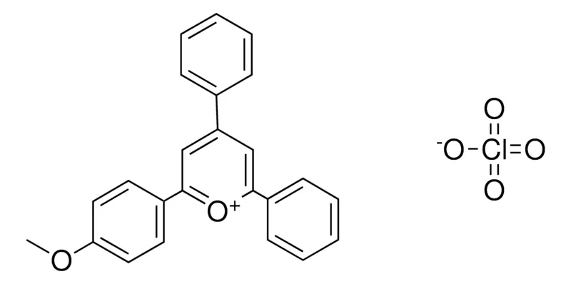 Sigma-Aldrich 2,4-DIPHENYL-6-(4-METHOXYPHENYL)PYRYLIUM PERCHLORATE,AldrichCPR