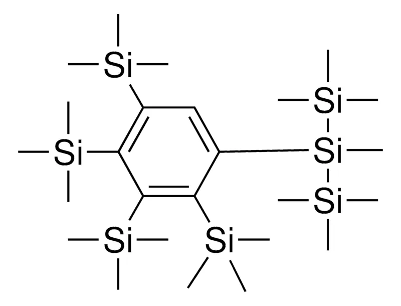 Sigma-Aldrich 1,1,1,2,3,3,3-HEPTAMETHYL-2-(2,3,4,5-TETRAKIS(TRIMETHYLSILYL)PHENYL)TRISILANE,AldrichCPR